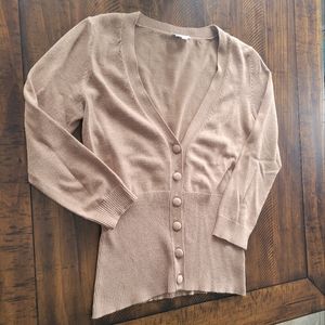 ✨️4 for $20 / Suzy shier tan cardigan